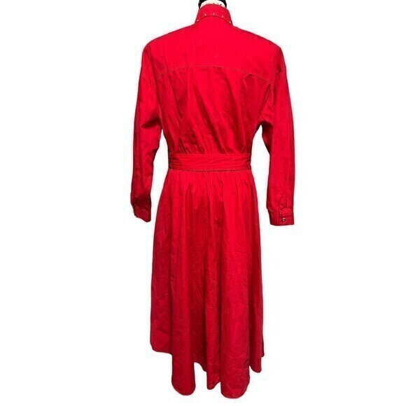 Vintage d. Frank Dress Womens 8‎ Western Fringe Beads Boho Primitive Roc… - Picture 6 of 9